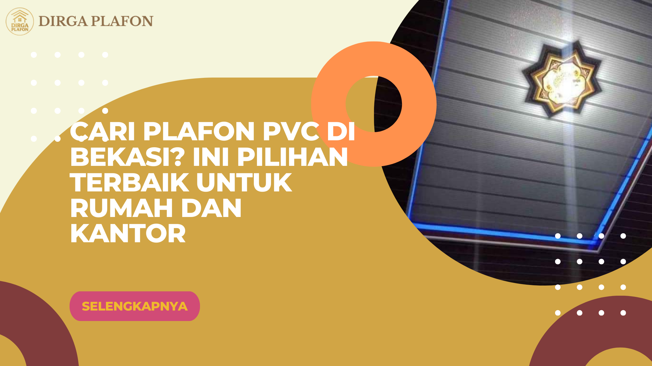 Cari Plafon PVC di Bekasi? Ini Pilihan Terbaik untuk Rumah dan Kantor