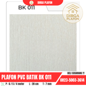 Plafon PVC BATIK BK 011 dan BK 011 N