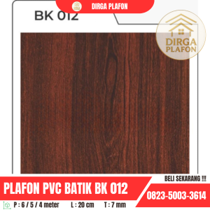 Plafon PVC BATIK BK 012 dan BK 012 N