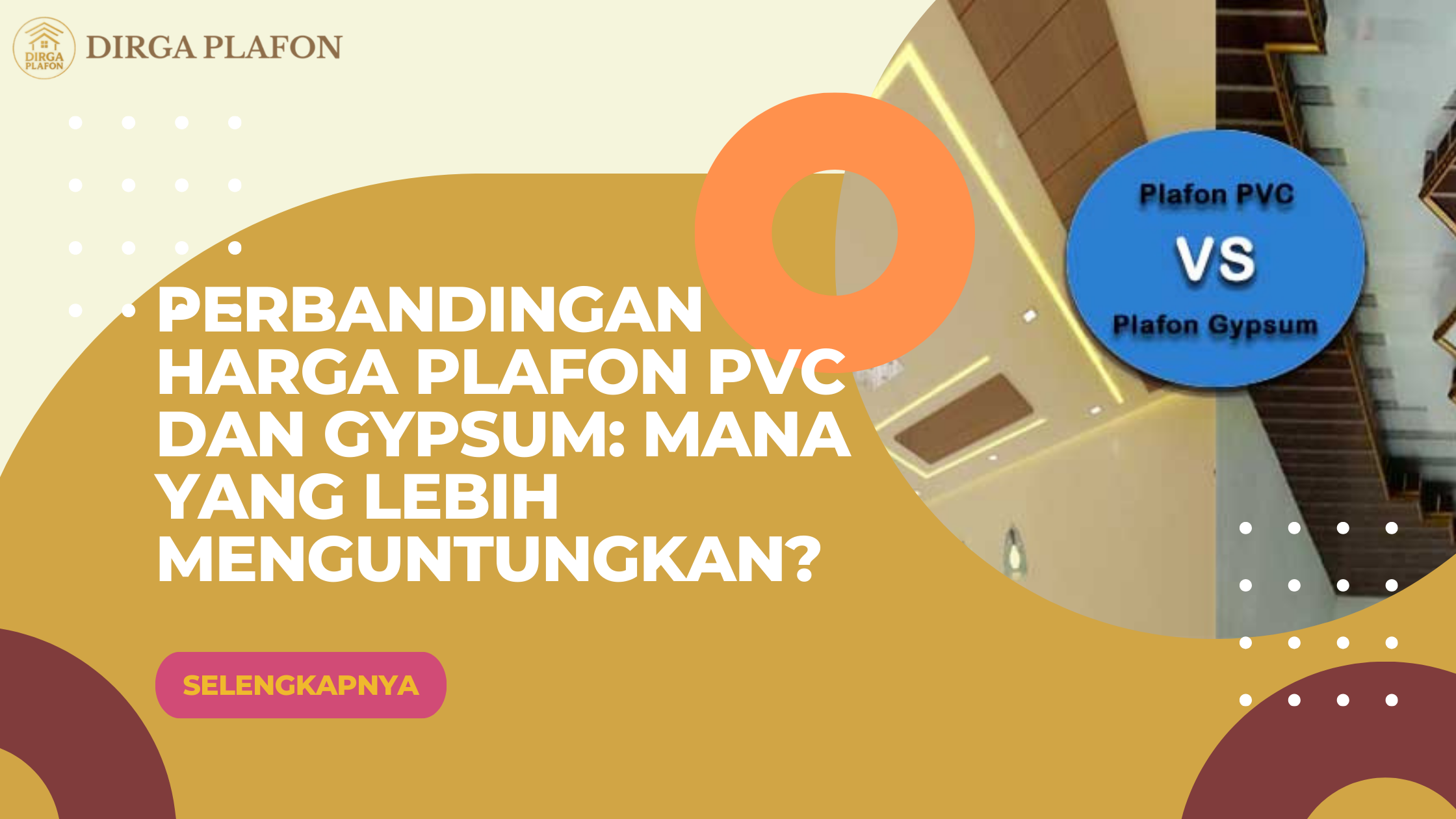 Perbandingan Harga Plafon PVC dan Gypsum_ Mana yang Lebih Menguntungkan