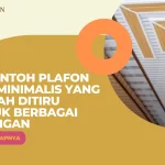 12 Contoh Plafon PVC Minimalis yang Mudah Ditiru untuk Berbagai Ruangan