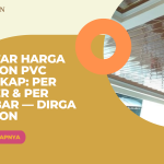 Daftar Harga Plafon PVC Lengkap: Per Meter dan Per Lembar Dirga Plafon