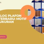 Katalog Plafon PVC Terbaru Motif dan Ukuran