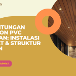 Keuntungan Plafon PVC Ringan: Instalasi Cepat & Struktur Aman