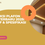 Koleksi Plafon PVC Terbaru 2025: Motif & Spesifikasi