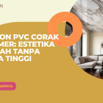 Plafon PVC Corak Marmer: Estetika Mewah tanpa Biaya Tinggi