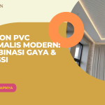 Plafon PVC Minimalis Modern: Kombinasi Gaya & Fungsi