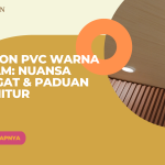 Plafon PVC Warna Cream: Nuansa Hangat & Paduan Furnitur