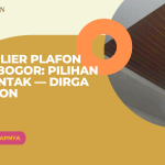 Supplier Plafon PVC Bogor: Pilihan & Kontak — Dirga Plafon