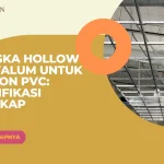 Rangka Hollow Galvalum untuk Plafon PVC Spesifikasi Lengkap