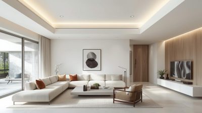 Inspirasi Plafon Ruang Tamu agar Terlihat Lebih Luas dan Rapi