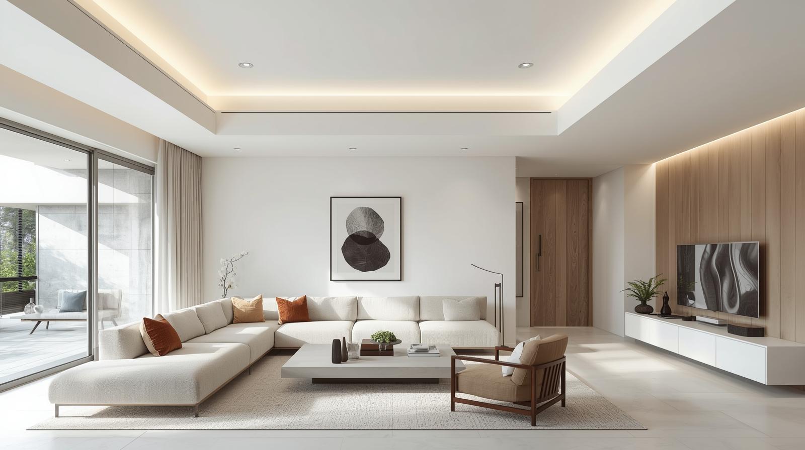 Inspirasi Plafon Ruang Tamu agar Terlihat Lebih Luas dan Rapi