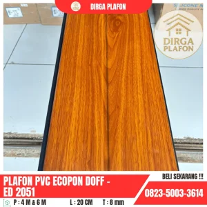 Plafon PVC Ecopon DOFF - ED 2051