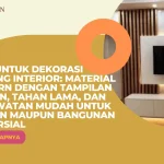 WPC untuk Dekorasi Dinding Interior: Material Modern dengan Tampilan Elegan, Tahan Lama, dan Perawatan Mudah untuk Hunian maupun Bangunan Komersial