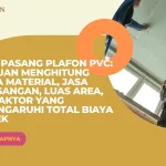 Biaya Pasang Plafon PVC: Panduan Menghitung Harga Material, Jasa Pemasangan, Luas Area, dan Faktor yang Memengaruhi Total Biaya Proyek