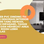 Marmer PVC Dinding TV: Solusi Dekorasi Interior Modern yang Mewah, Mudah Dipasang, Tahan Lama, dan Membuat Area Living Room Lebih Berkelas
